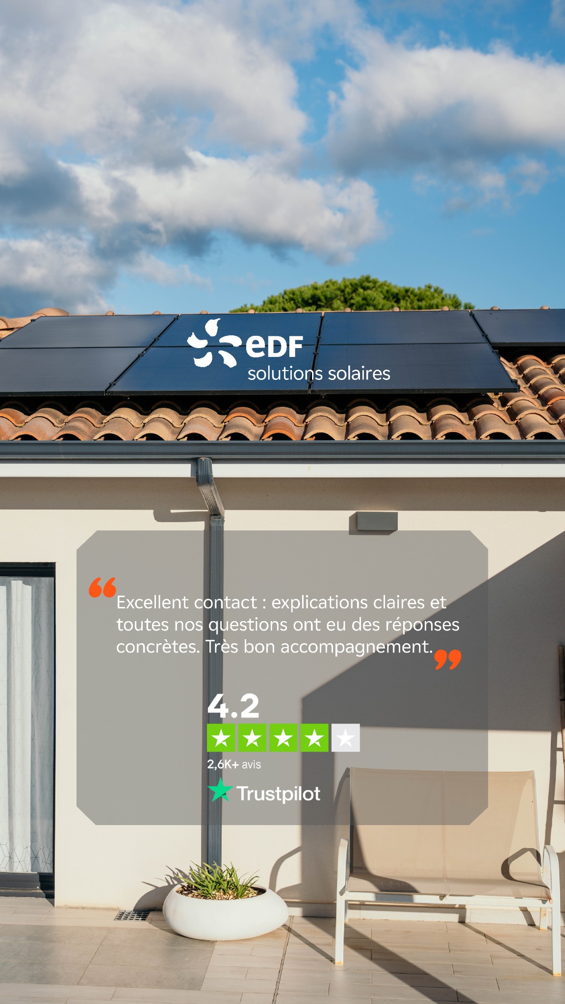 EDF solutions solaires Facebook ad