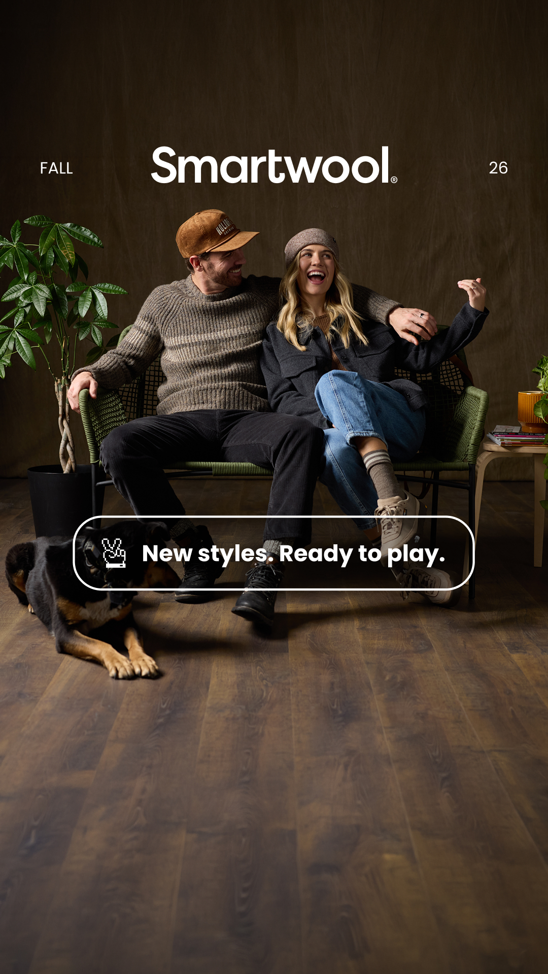Smartwool Facebook ad: Fresh gear to get out there.