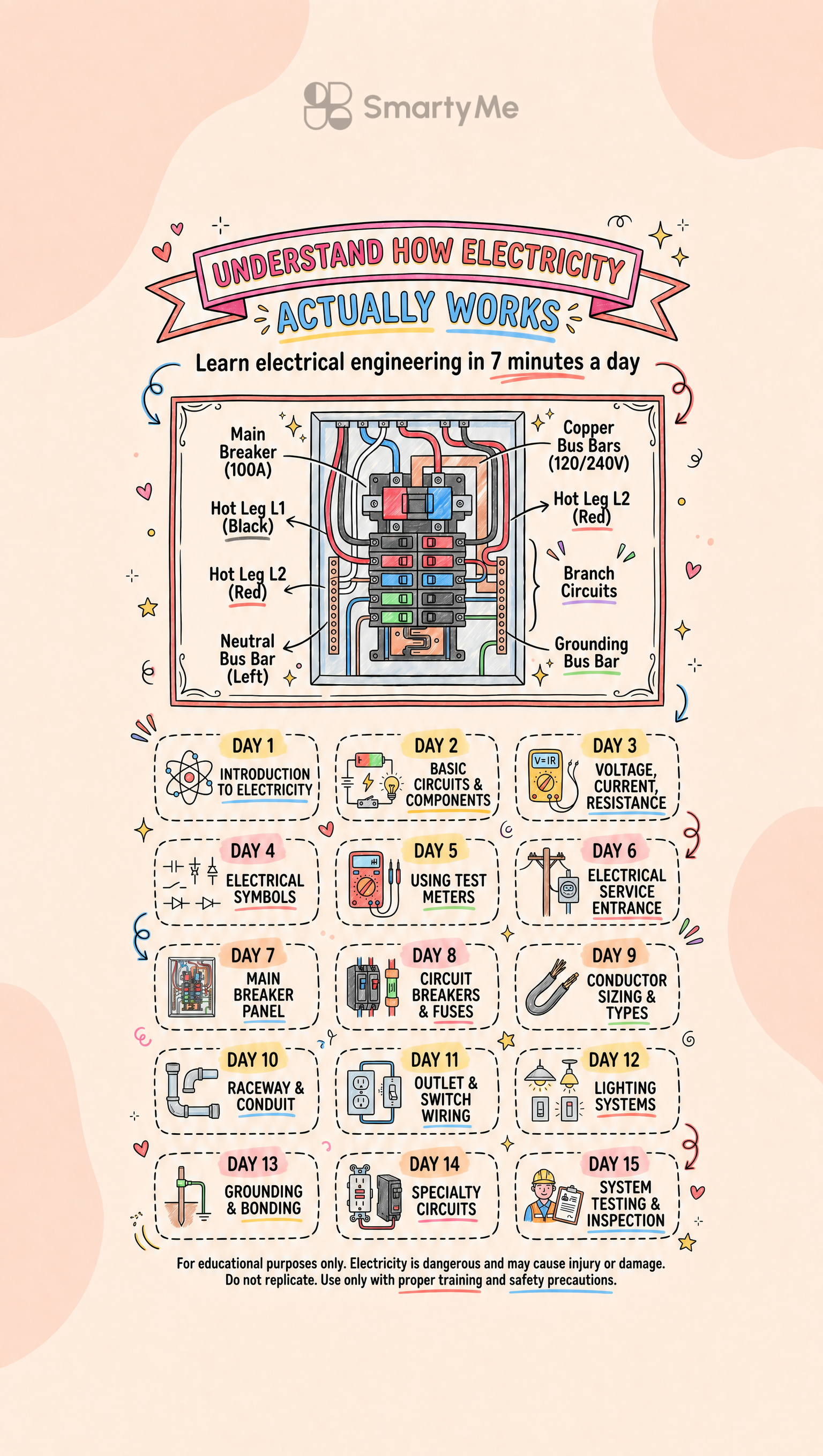 SmartyMe: Engineering Mindset Facebook ad: Replace scrolling with addictive Engineering lessons