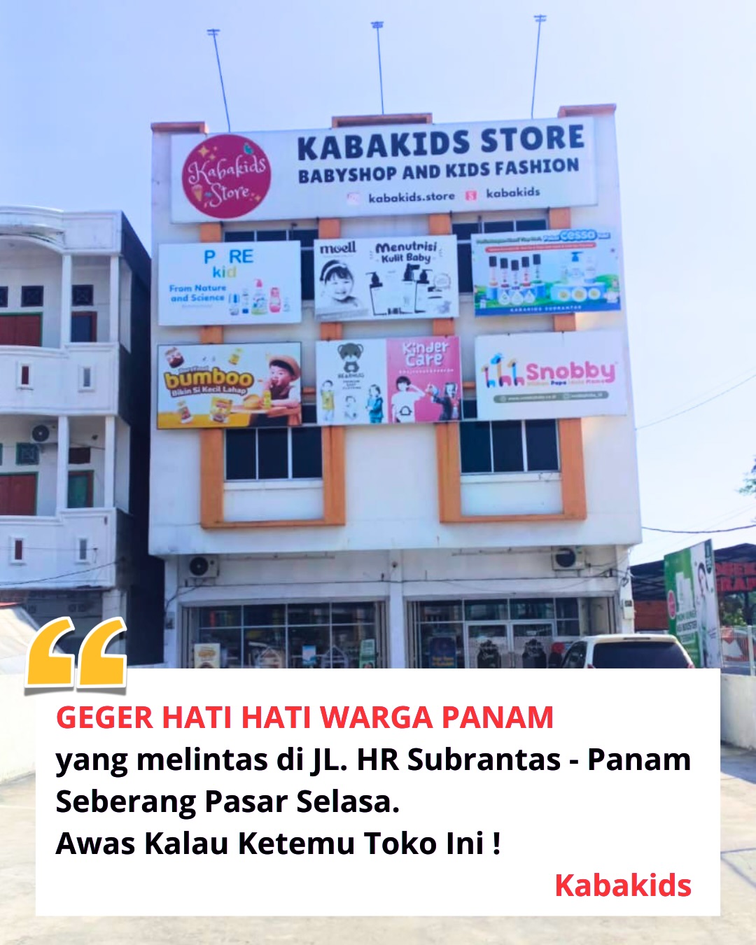 Kabakids Store Facebook ad