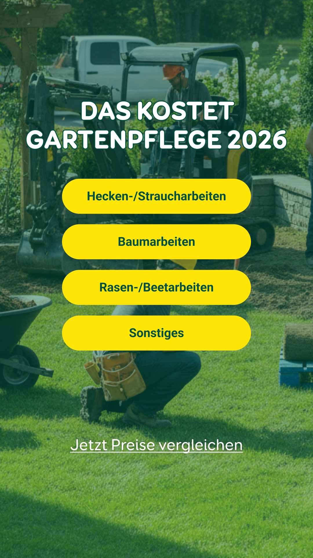 Aroundhome - Garten- & Landschaftsbau Facebook ad from Mar 2, 2026
