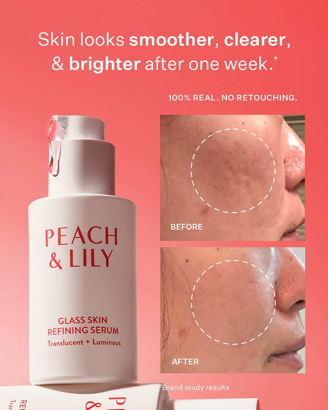 Peach and Lily Facebook ad