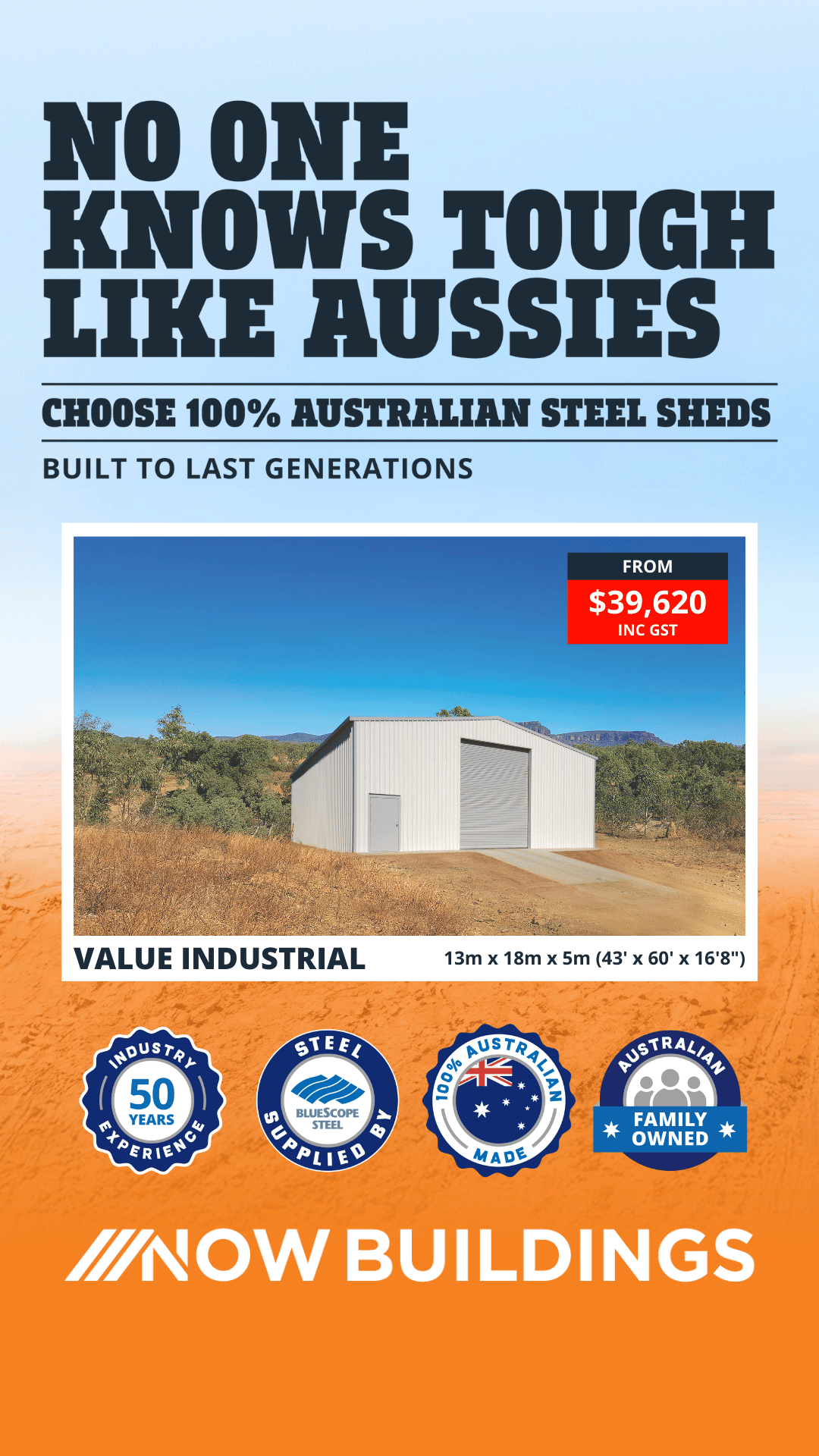 Now Buildings Facebook ad
