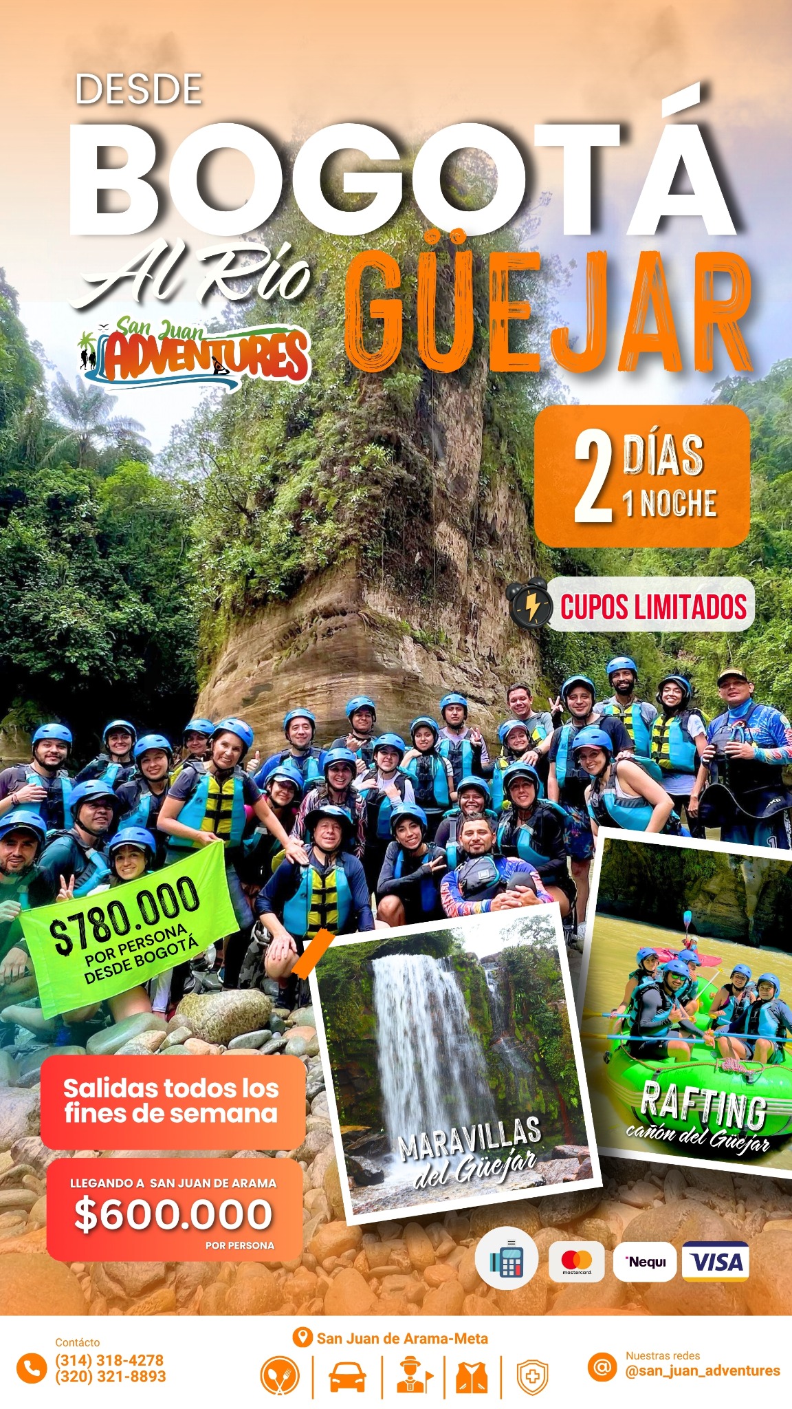 San Juan Adventures Facebook ad