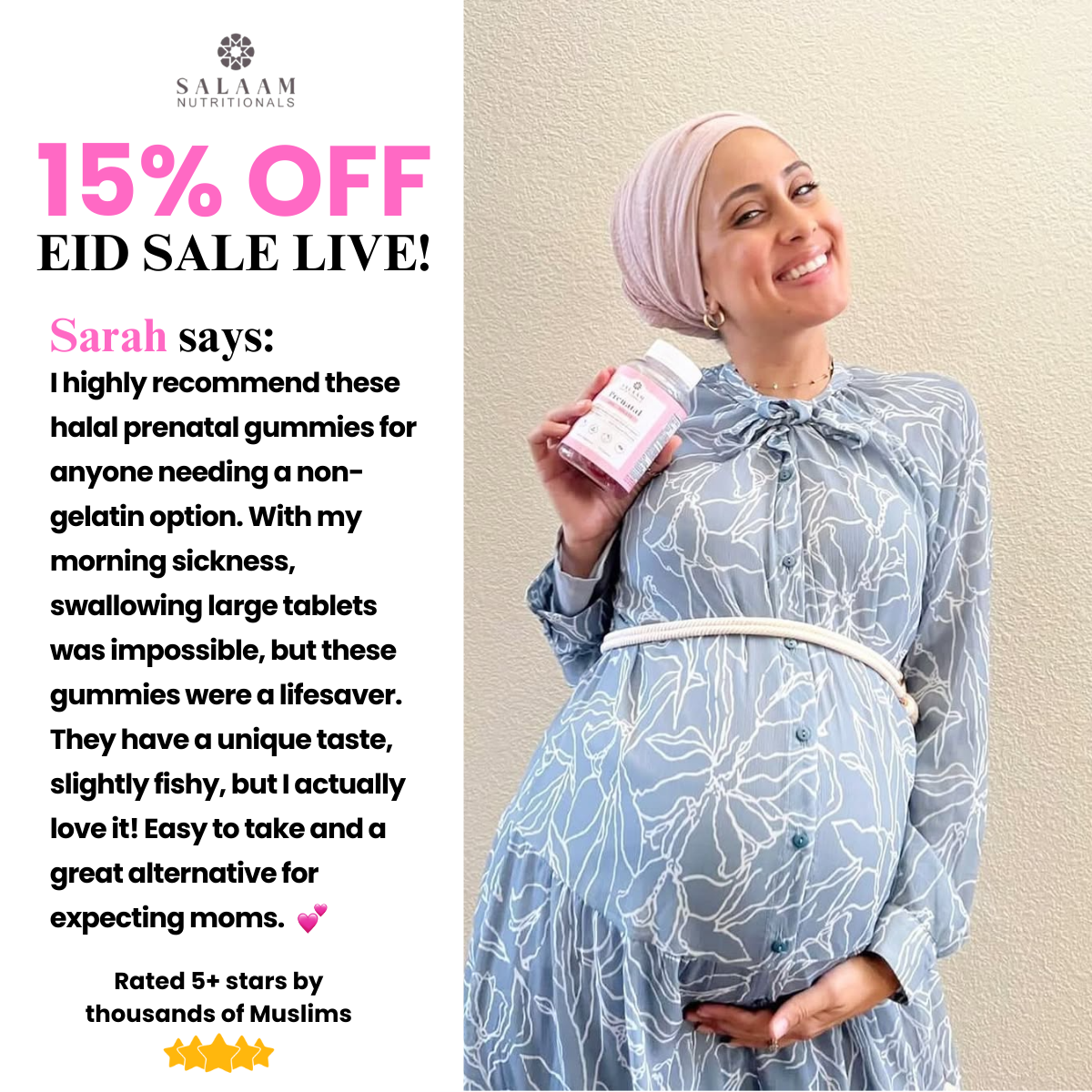 Salaam Nutritionals Facebook ad