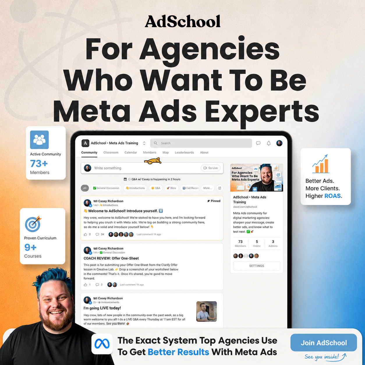 Casey Richardson - FB Ads Coach Facebook ad