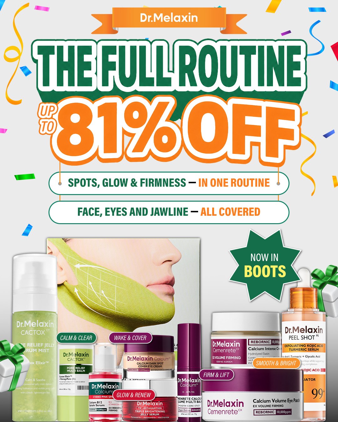 Dr.Melaxin UK Facebook ad