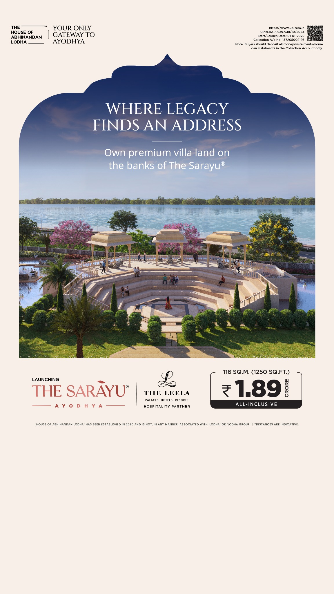 The House of Abhinandan Lodha Facebook ad