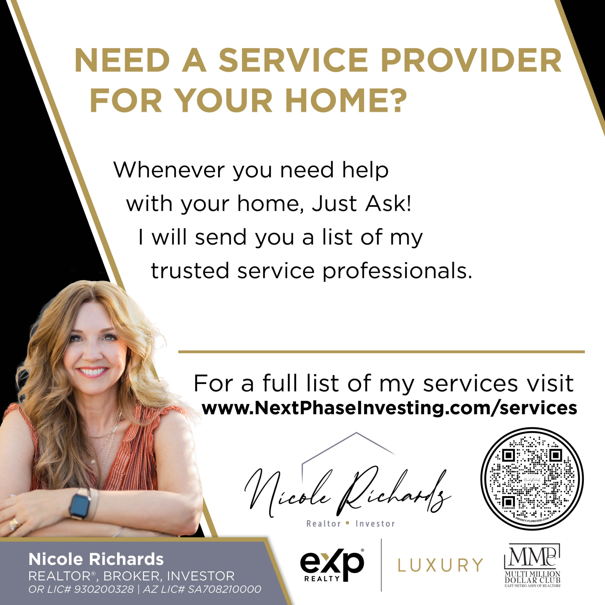 Nicole Richards Realtor & Investor Facebook ad