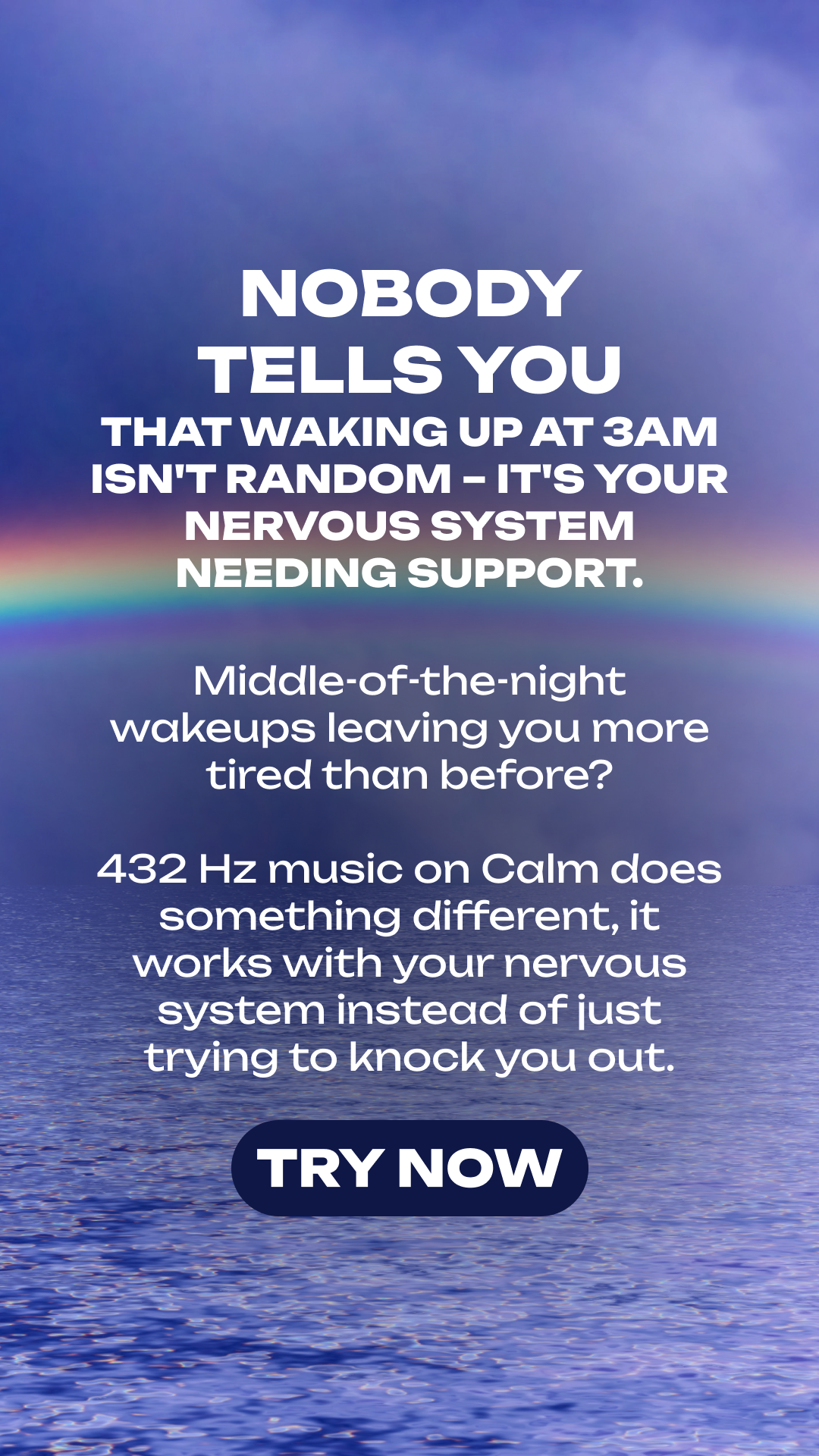 Calm Facebook ad