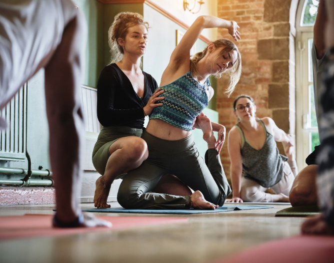 Parker University Facebook ad: Become a Certified Yoga Instructor