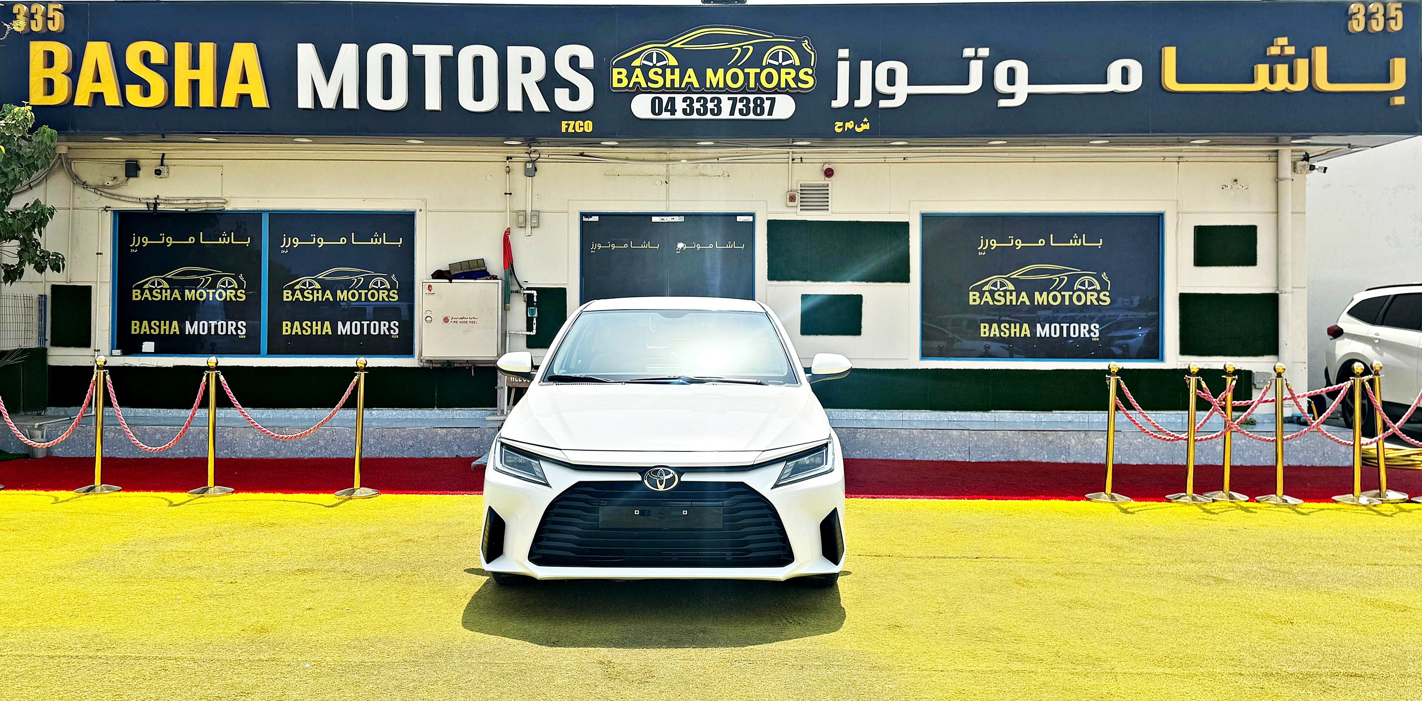 Basha Motors FZCO Facebook ad: AVAILABLE IN UAE ONLY