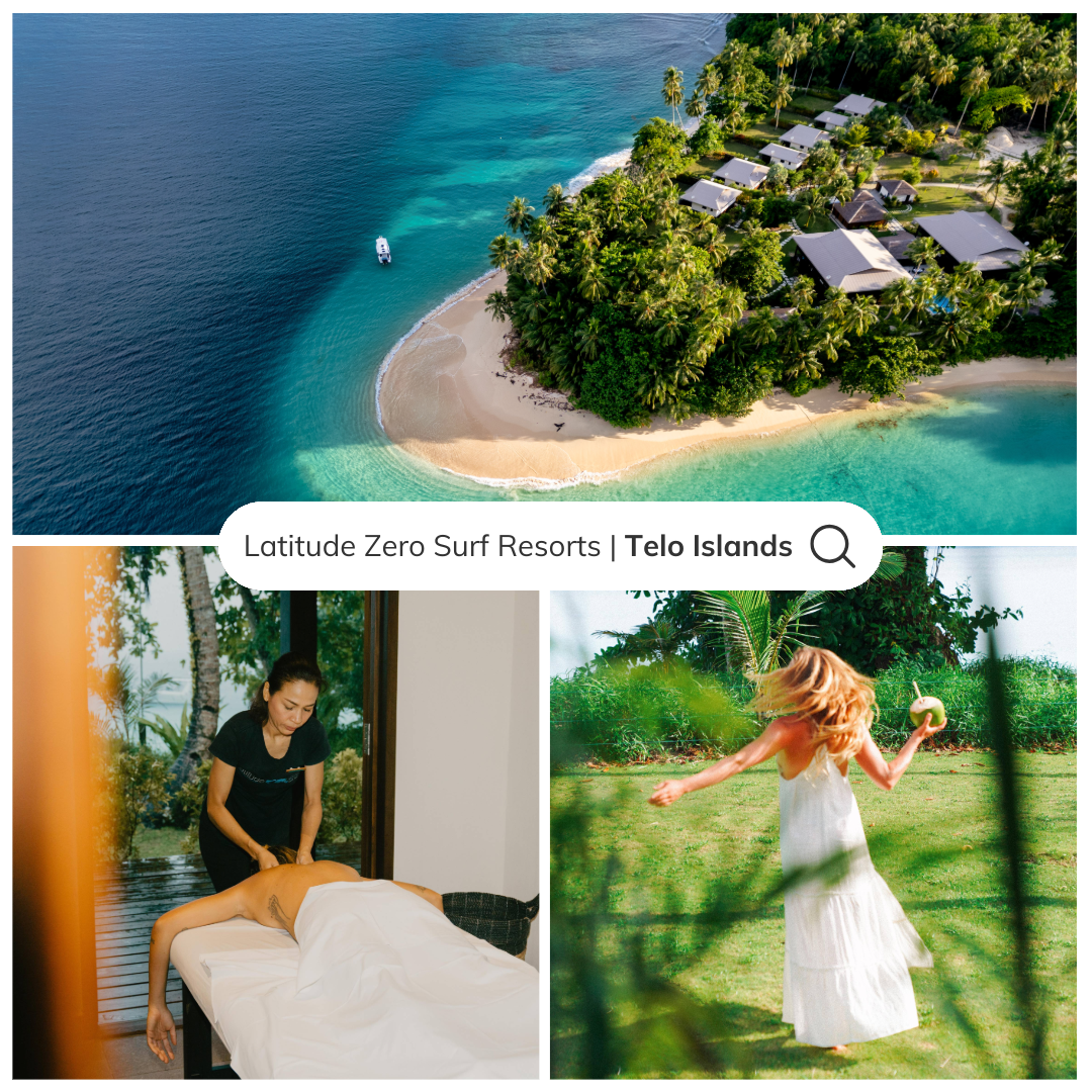 Latitude Zero Resorts Facebook ad from Mar 29, 2026