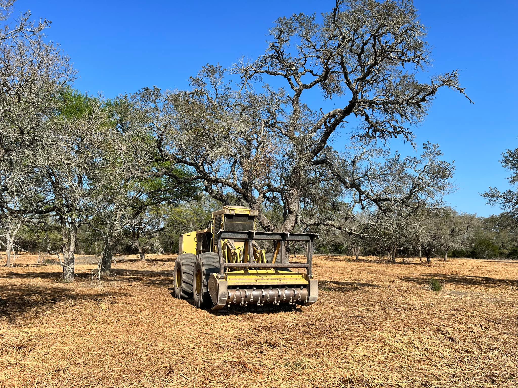 Pierce Land Clearing Facebook ad