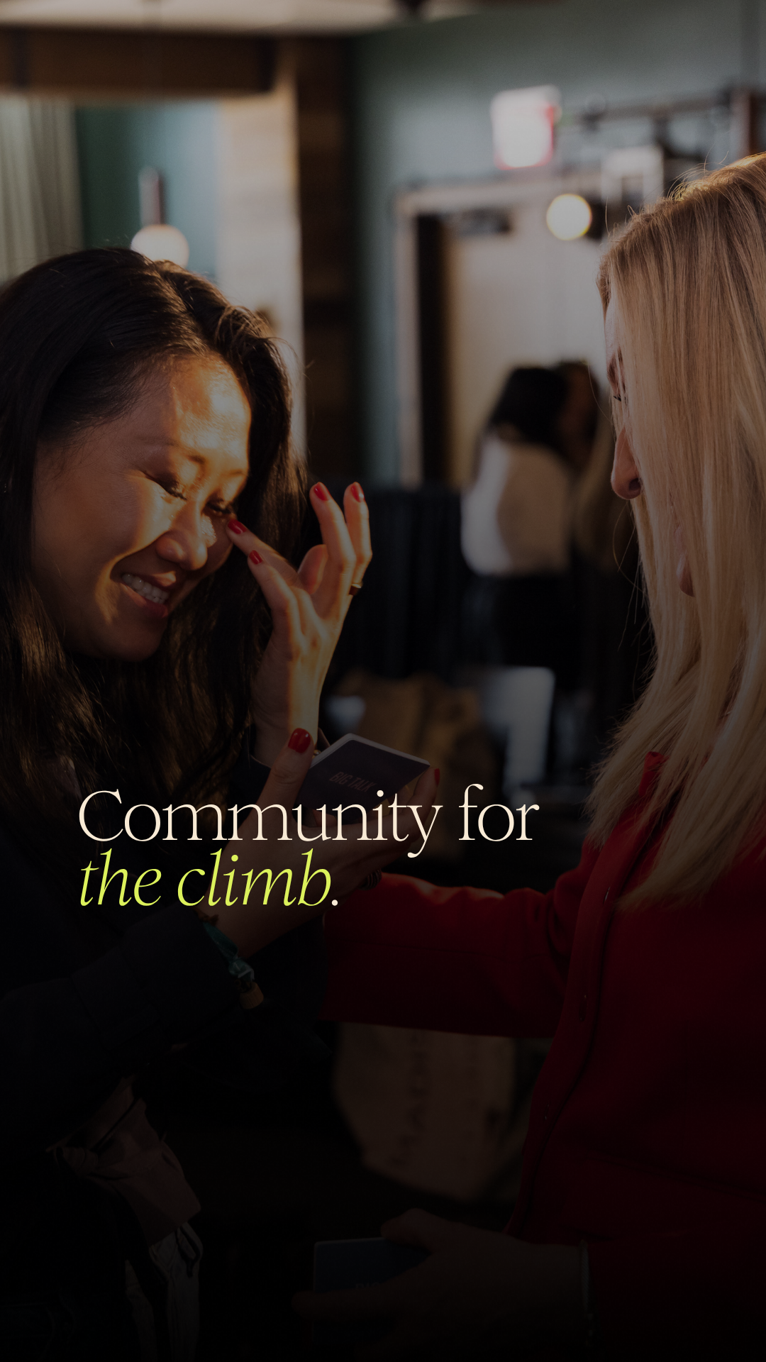 Chief Facebook ad: CHIEF is the largest vetted community of women leaders.