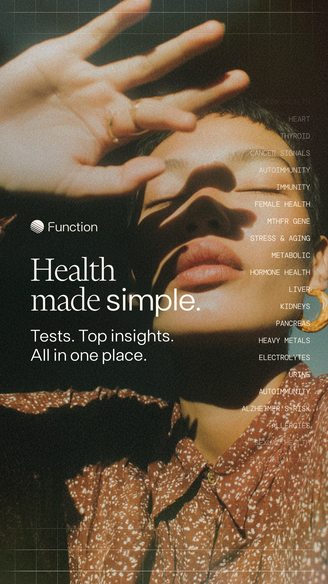Function Health Facebook ad