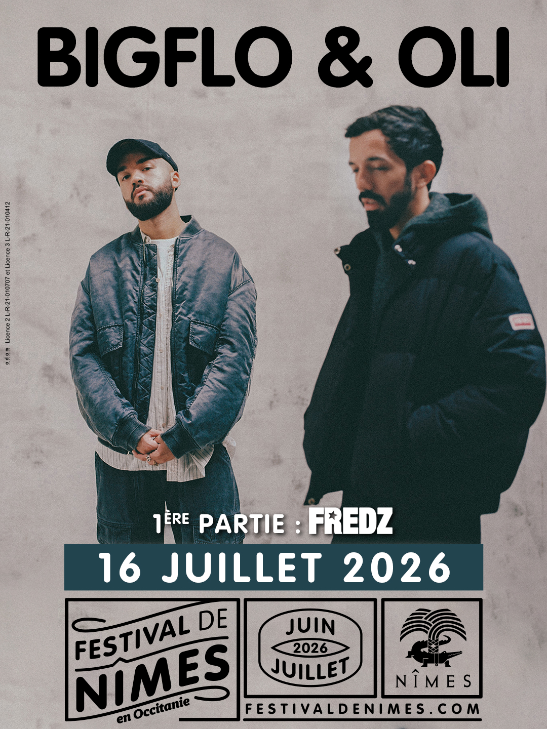 Festival de Nîmes Facebook ad: BIGFLO & OLI - Festival de Nîmes