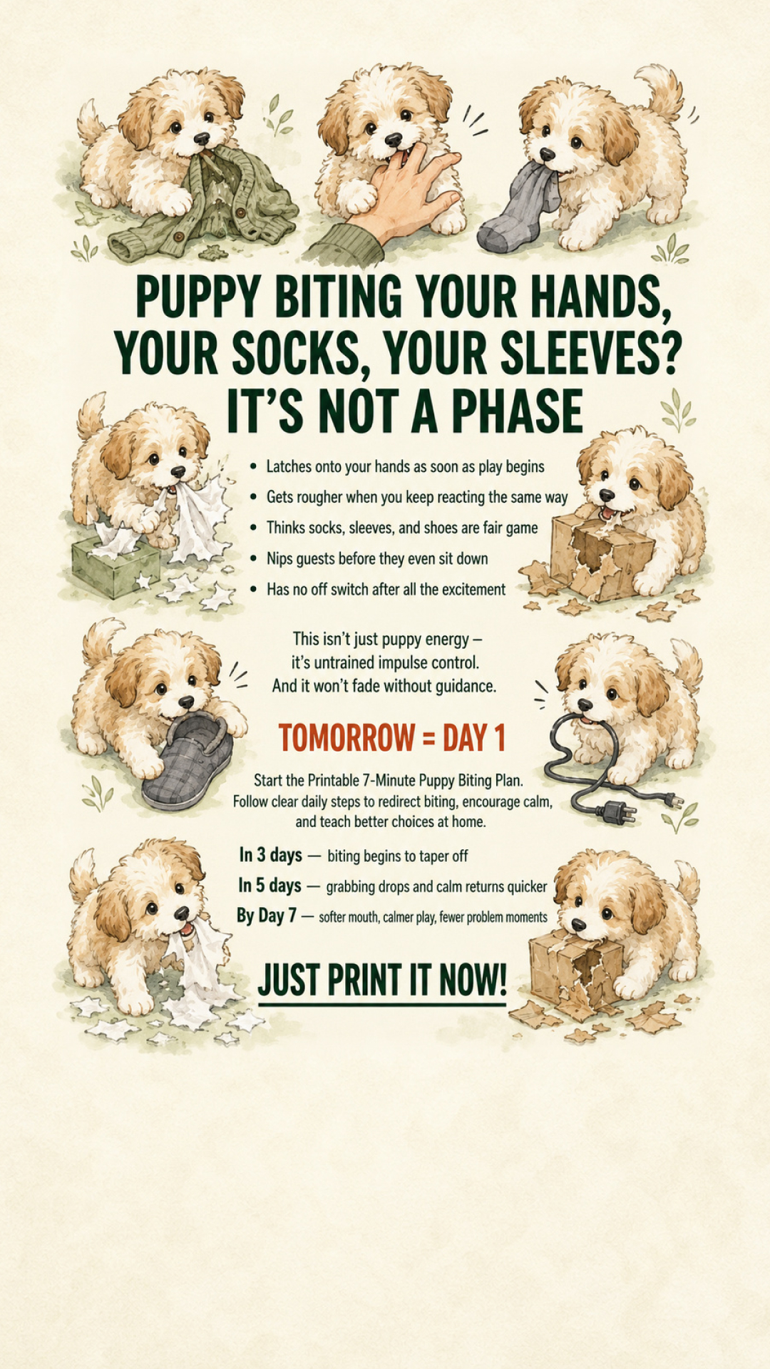 Ben Your Puppy Trainer Facebook ad