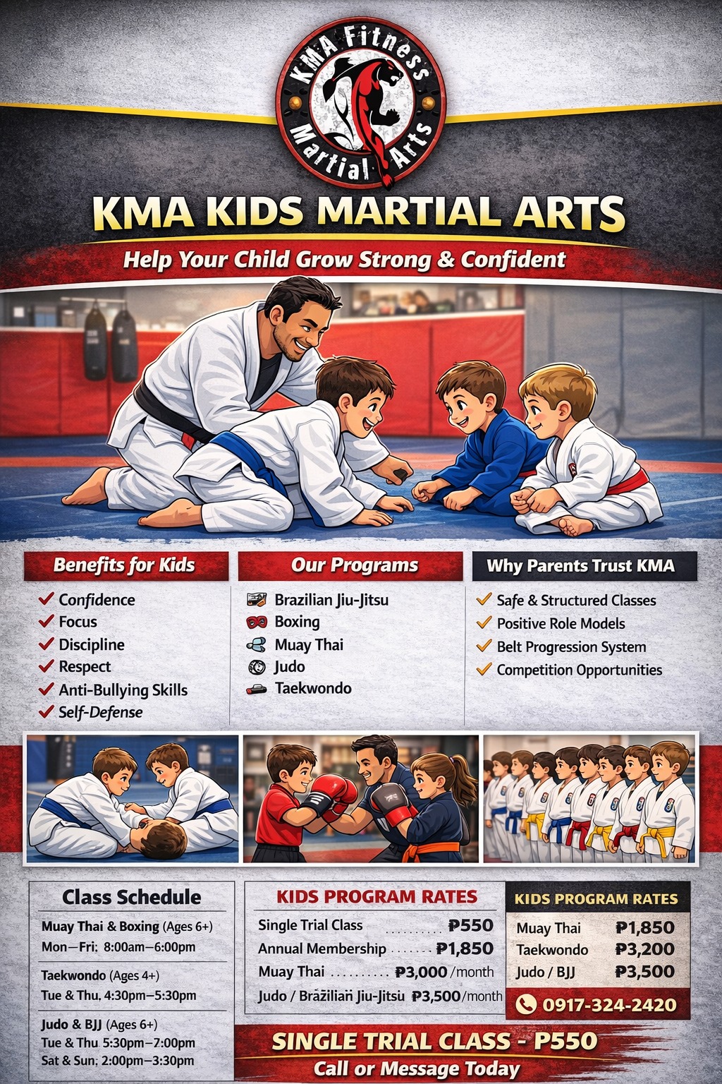 KMA Fitness and Martial Arts Gym Facebook ad