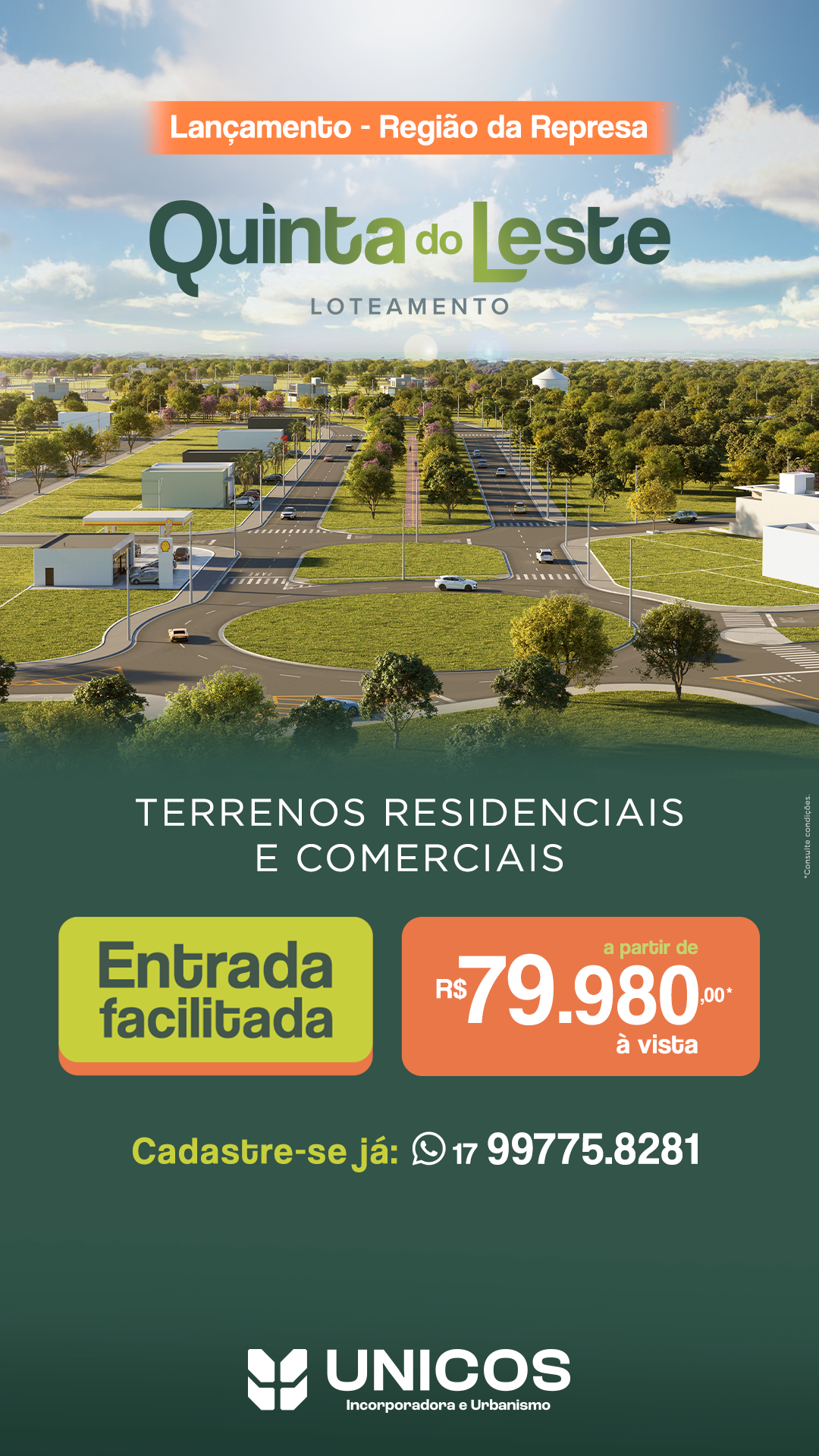 Unicos Incorporadora e Urbanismo Facebook ad