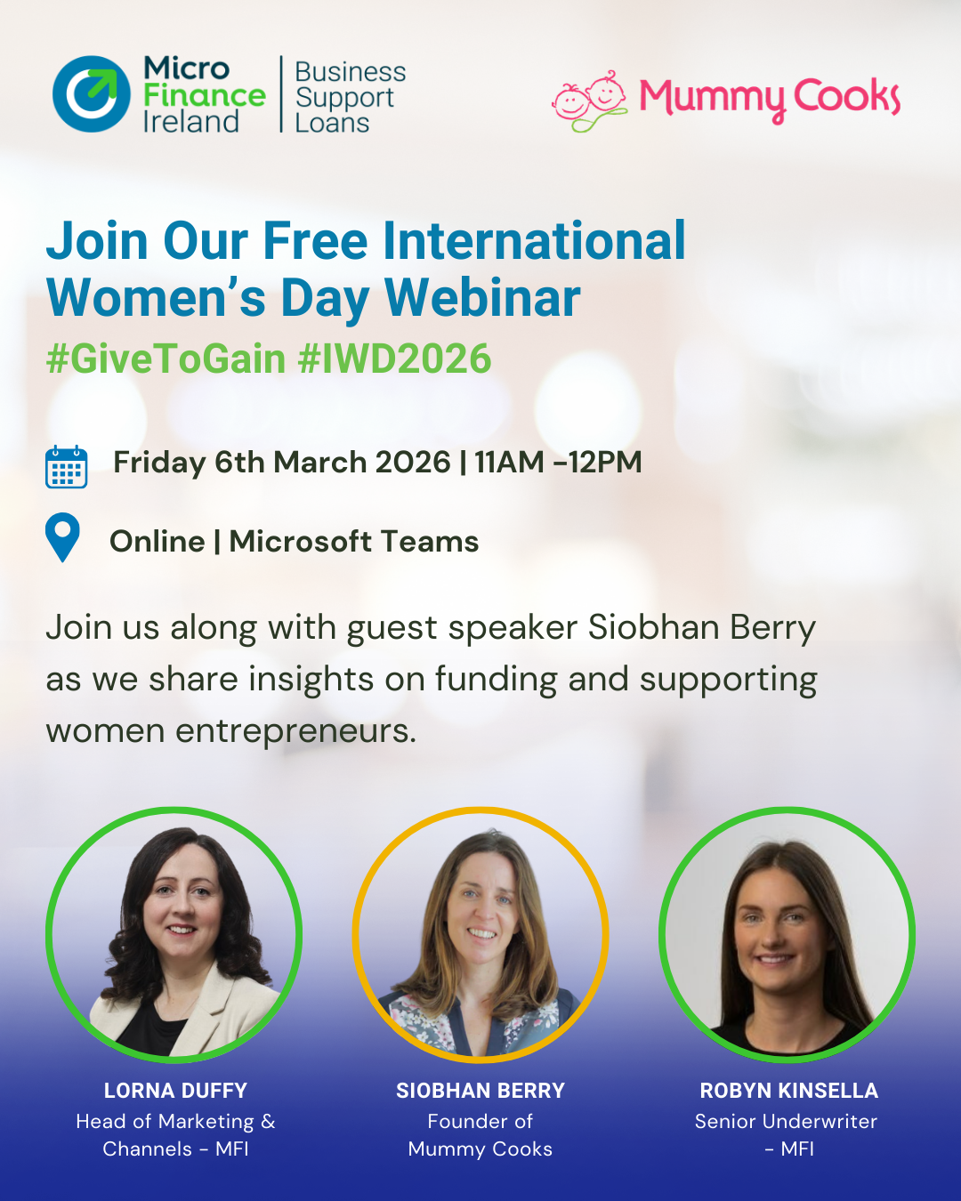 Microfinance Ireland Facebook ad
