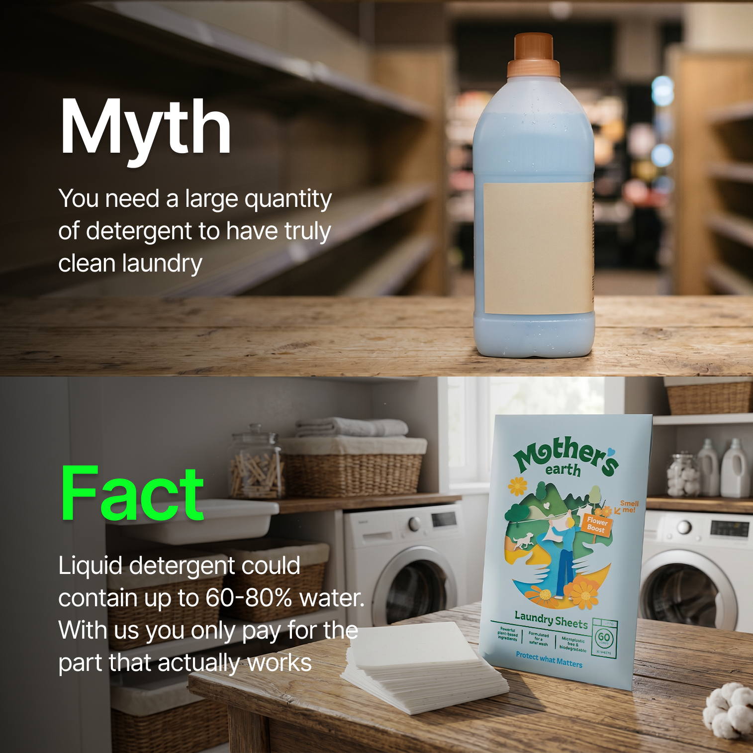Mothers Earth Facebook ad