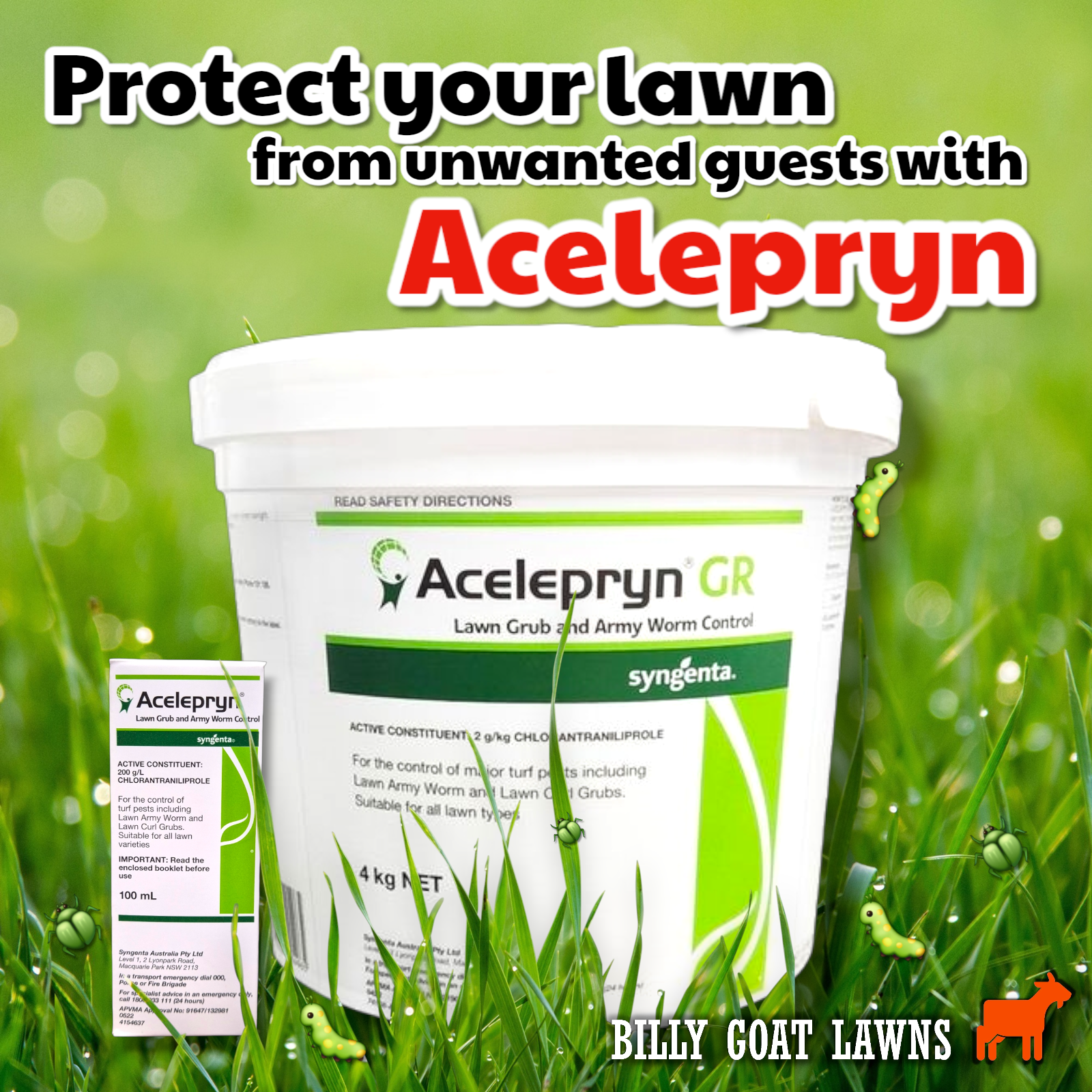 Billy Goat Lawns Facebook ad