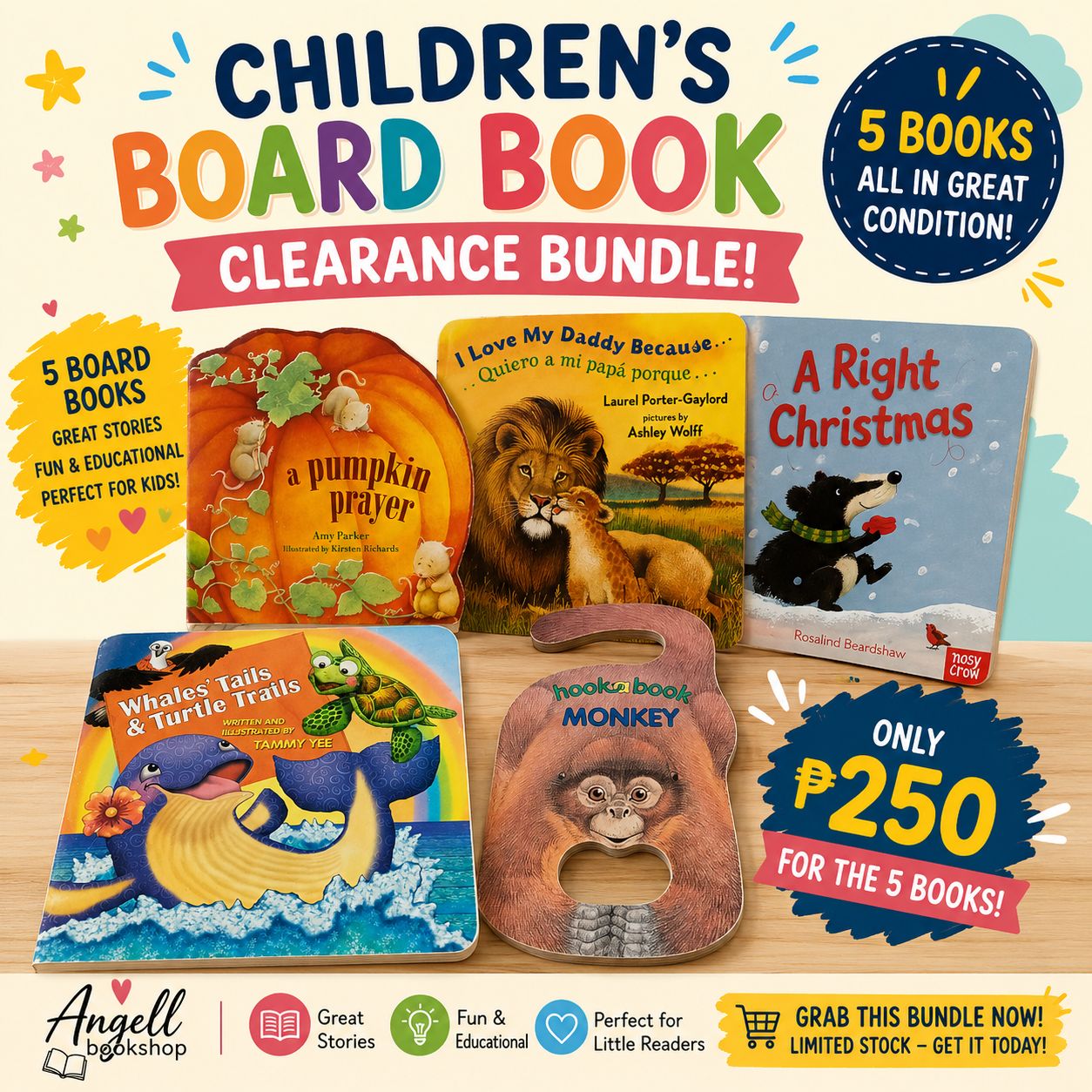 Angellbookshop Facebook ad