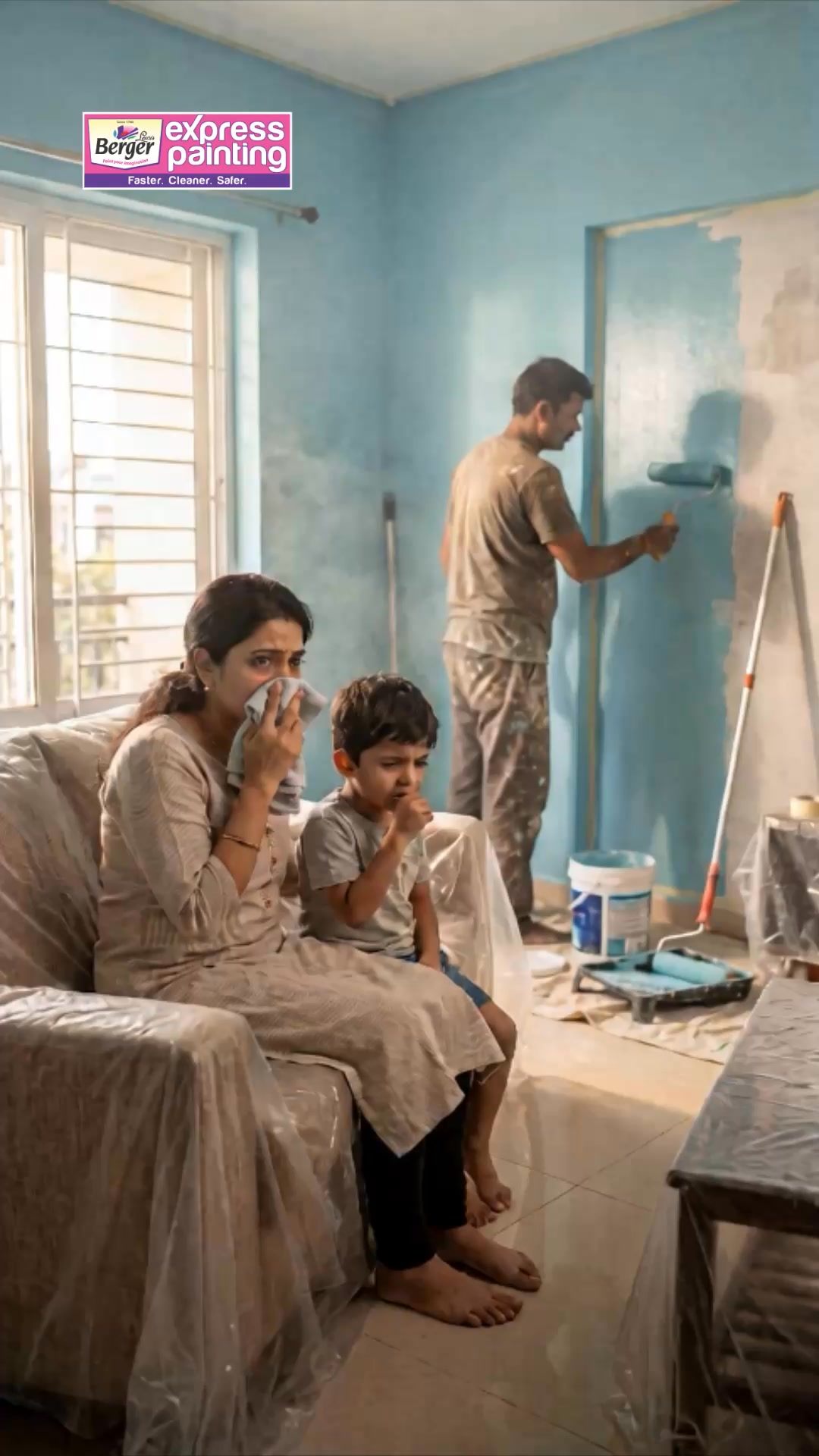 Berger Express Painting Facebook ad from Aug 18, 2026