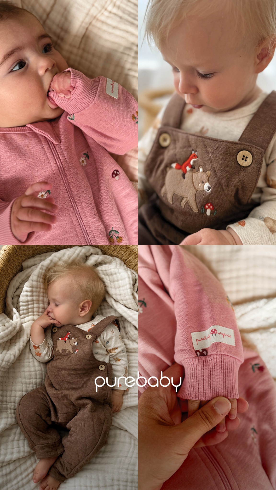 Purebaby Facebook ad