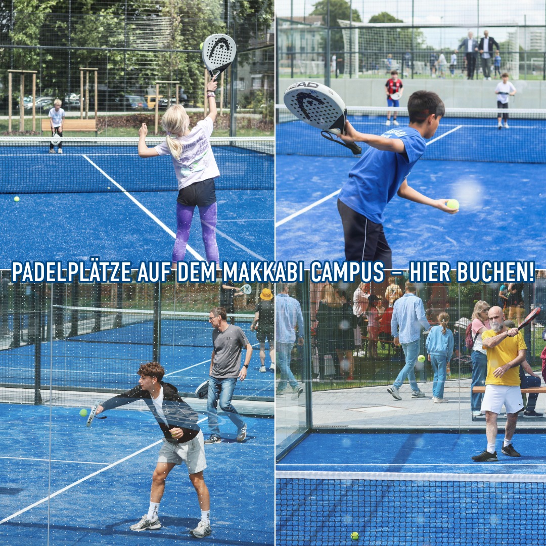 TuS Makkabi Frankfurt e.V. Facebook ad: Platz buchen in Makkabi Campus by TuS Makkabi Frankfurt…