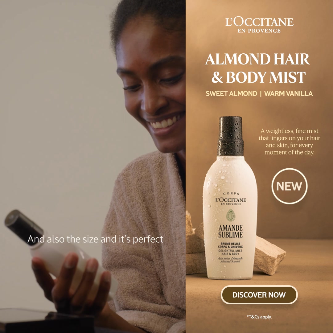 L'OCCITANE en Provence Facebook ad: L’OCCITANE Almond Sets