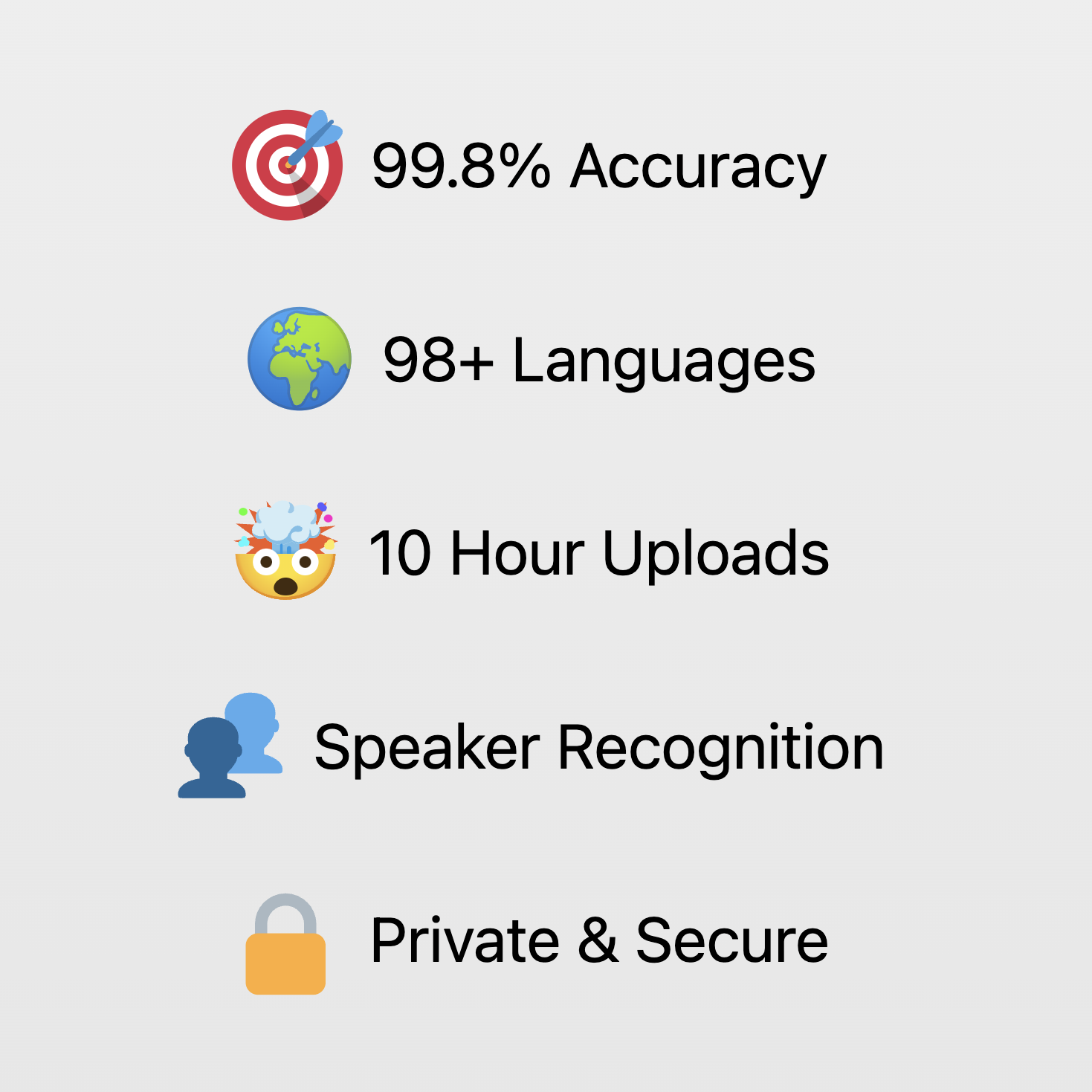 TurboScribe Facebook ad: Transcribe Audio and Video to Text