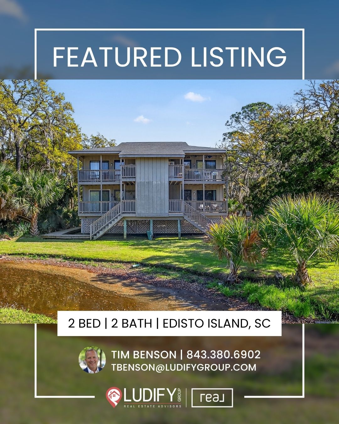 Ludify Group Charleston - Real Broker Facebook ad