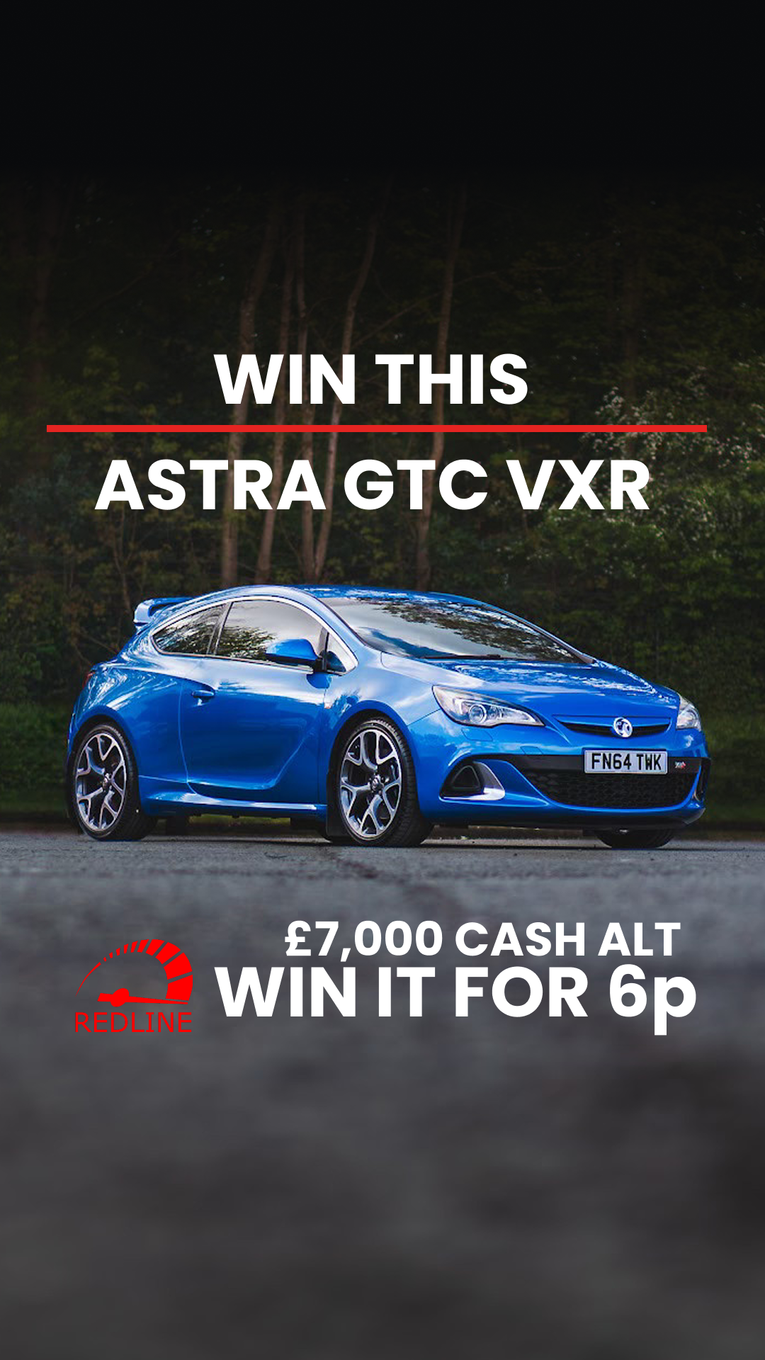 Redline Competitions Facebook ad