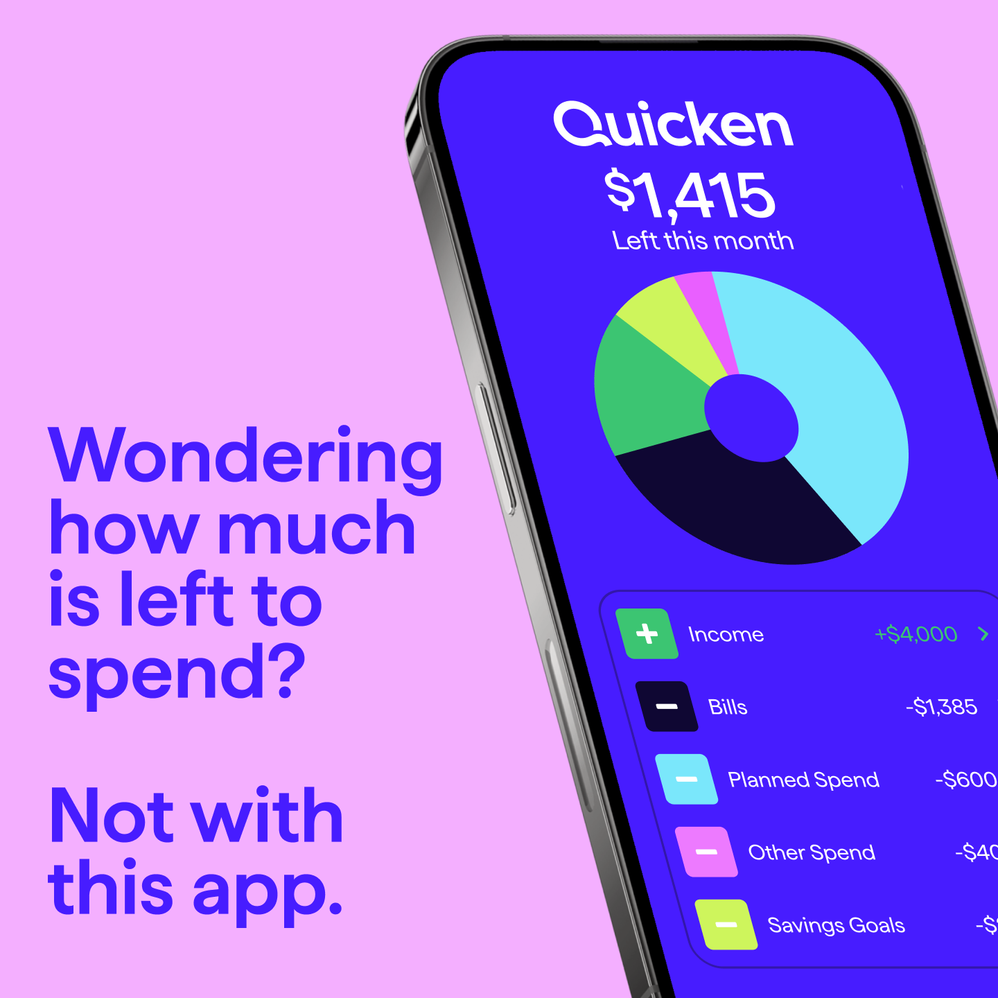 Quicken Facebook ad