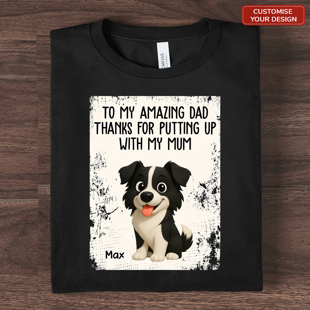 Custom Chic - Gifts UK Facebook ad: Personalised T-shirt