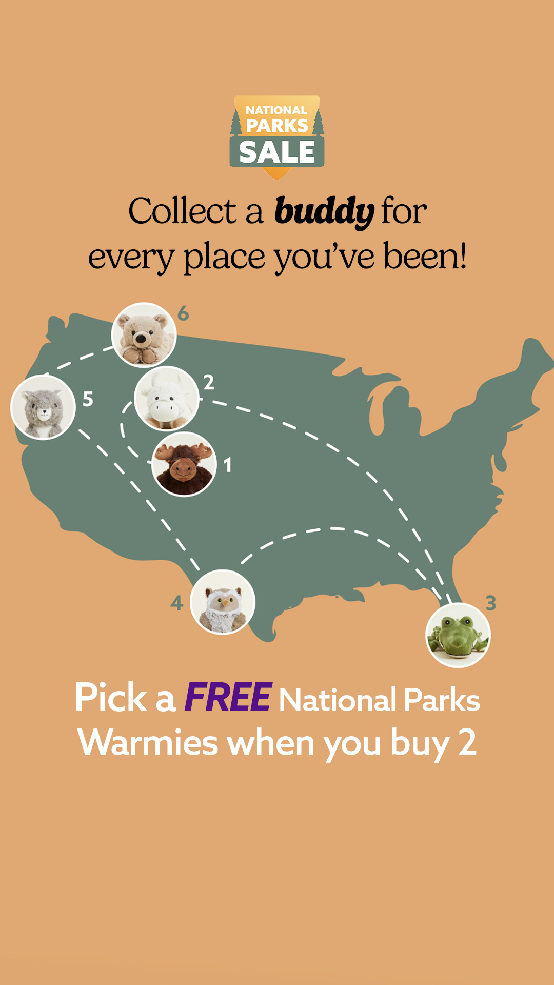 Warmies USA Facebook ad