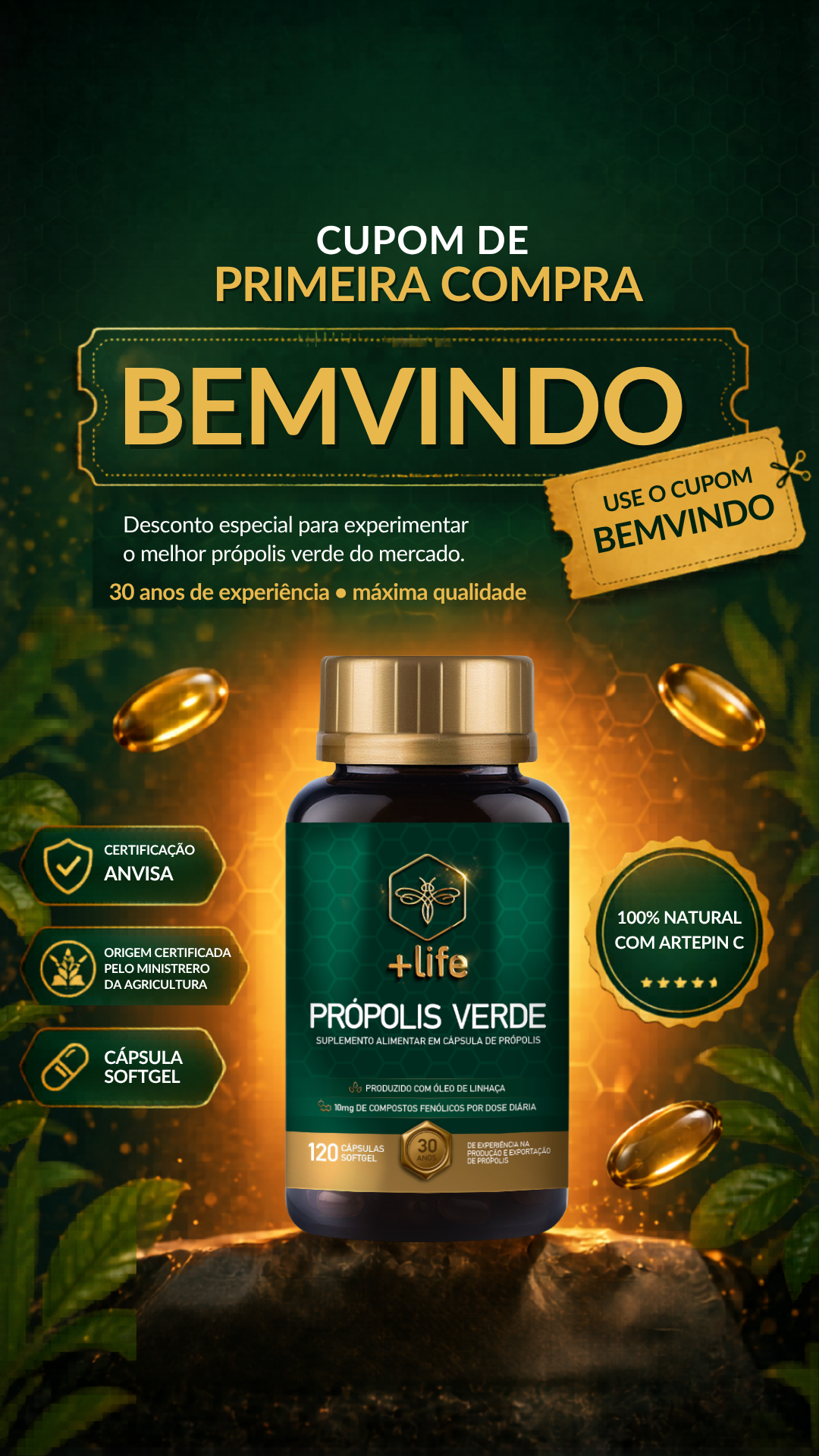 Mais Life - Suplementos Saudáveis Facebook ad