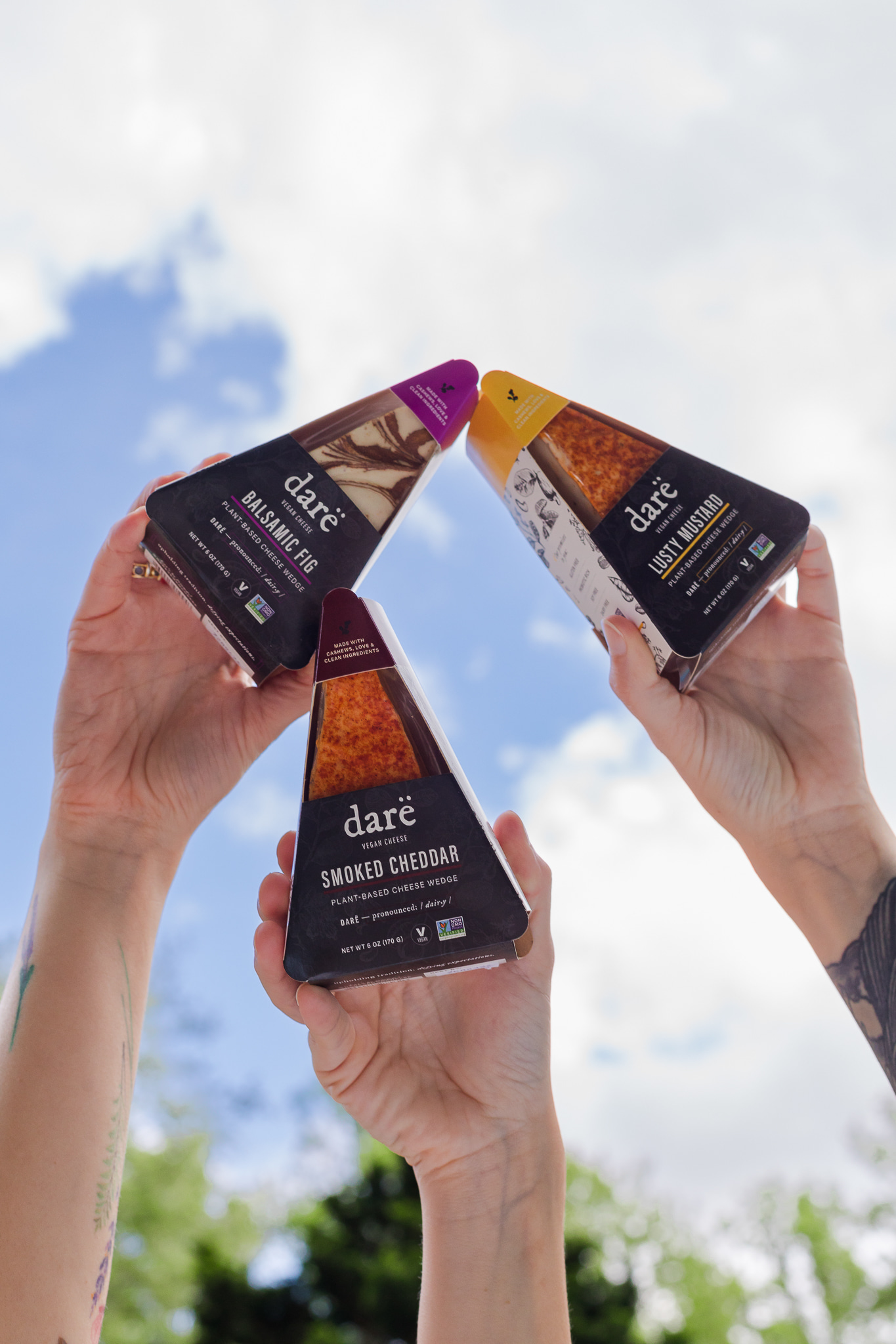 Darë Vegan Cheese Facebook ad