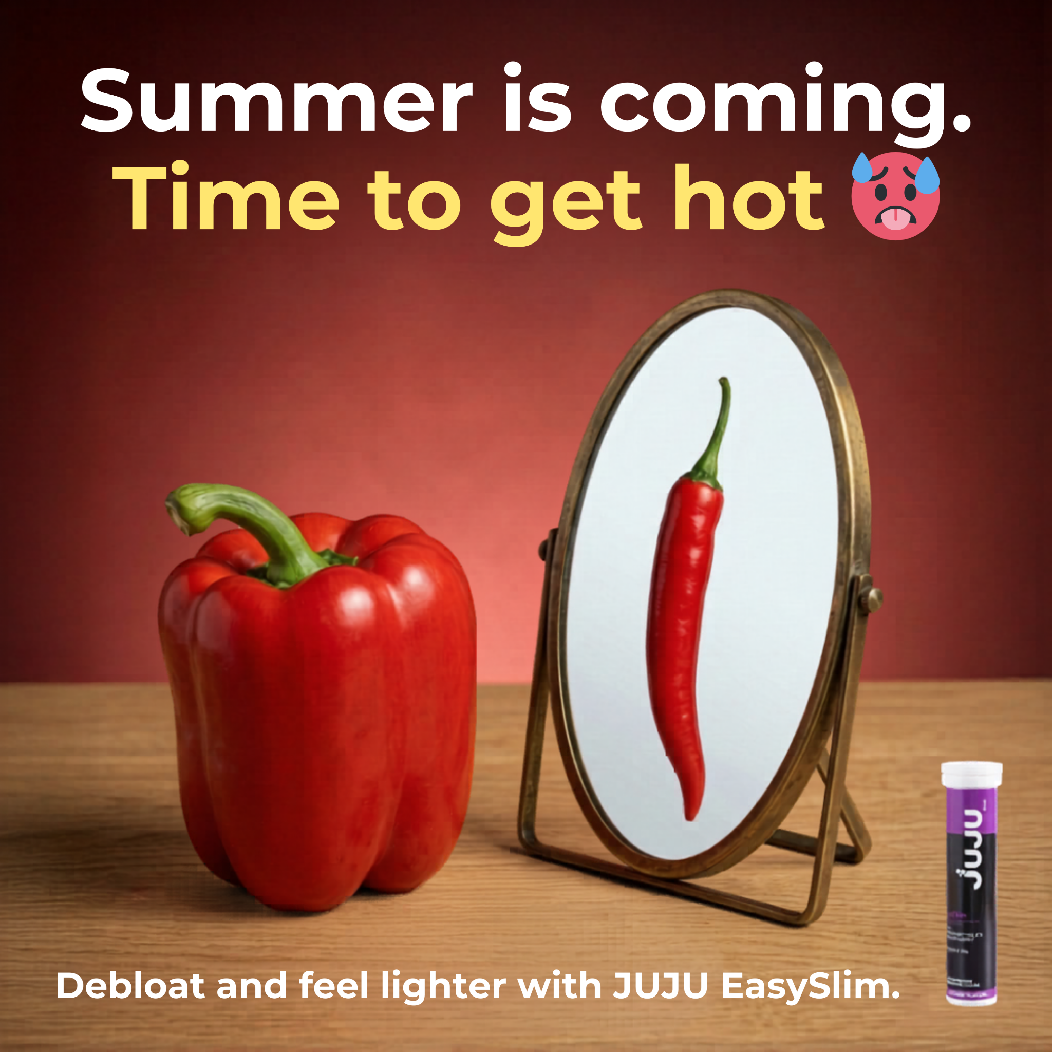 Juju EasySlim Facebook ad: Feel Lighter Every Day