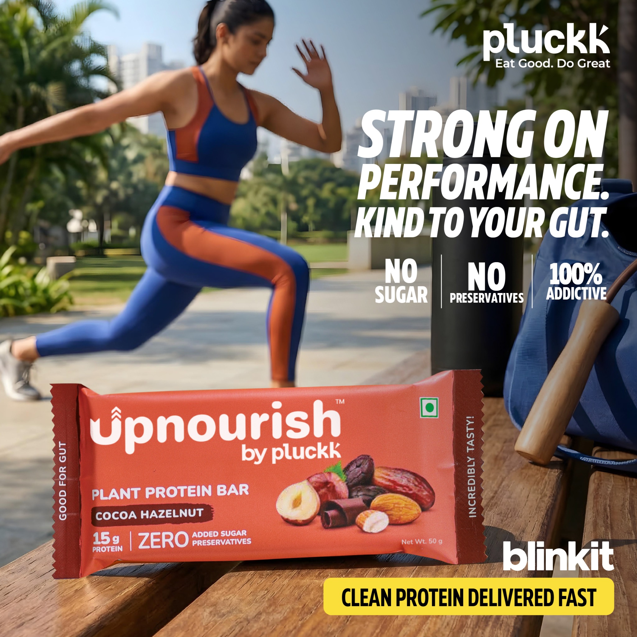 Pluckk Facebook ad