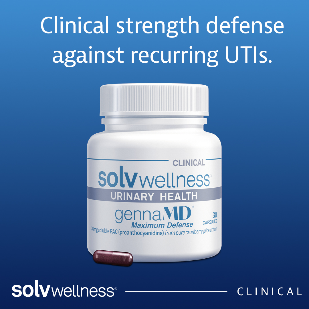 Solv Wellness Facebook ad: Don’t let recurring UTIs hold you back.