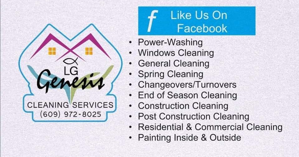 LG Genesis Cleaning Services LLC Facebook ad