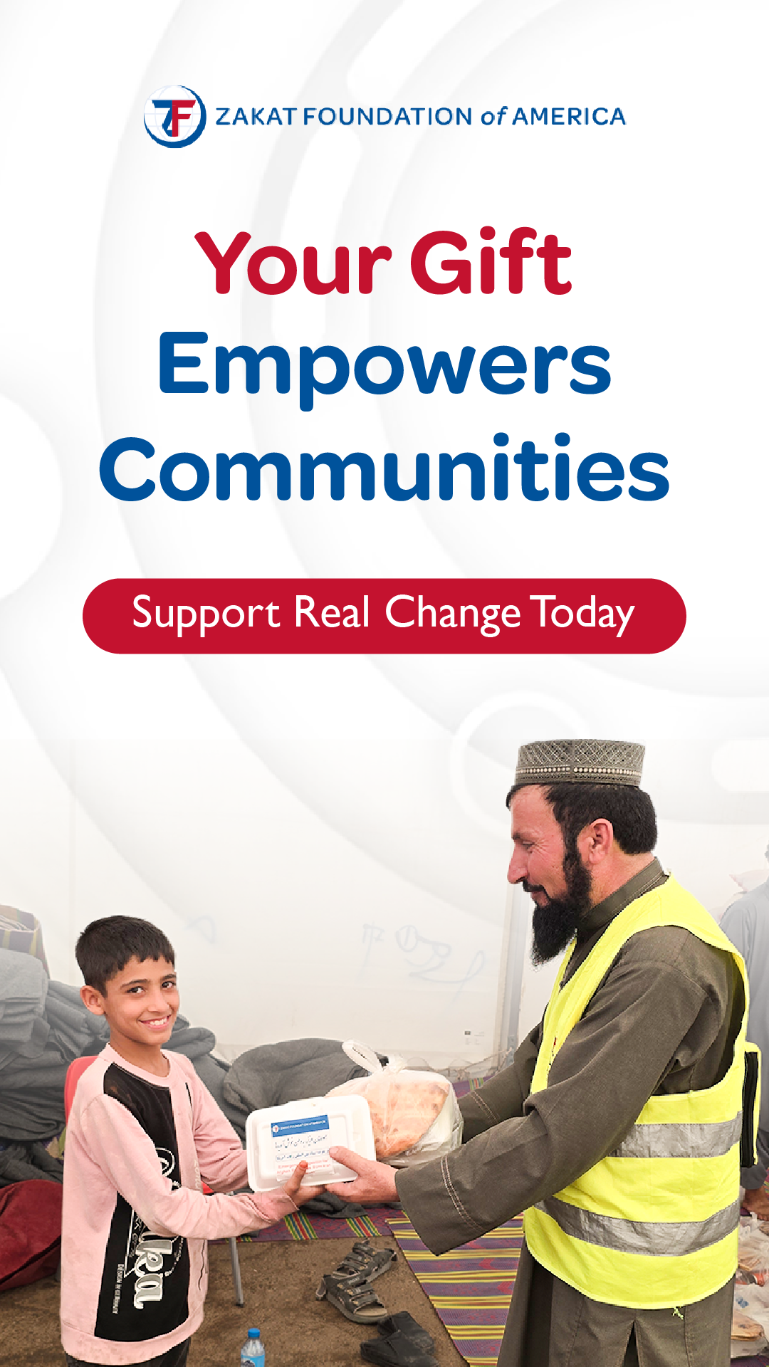 Zakat Foundation of America Facebook ad from Aug 21, 2025