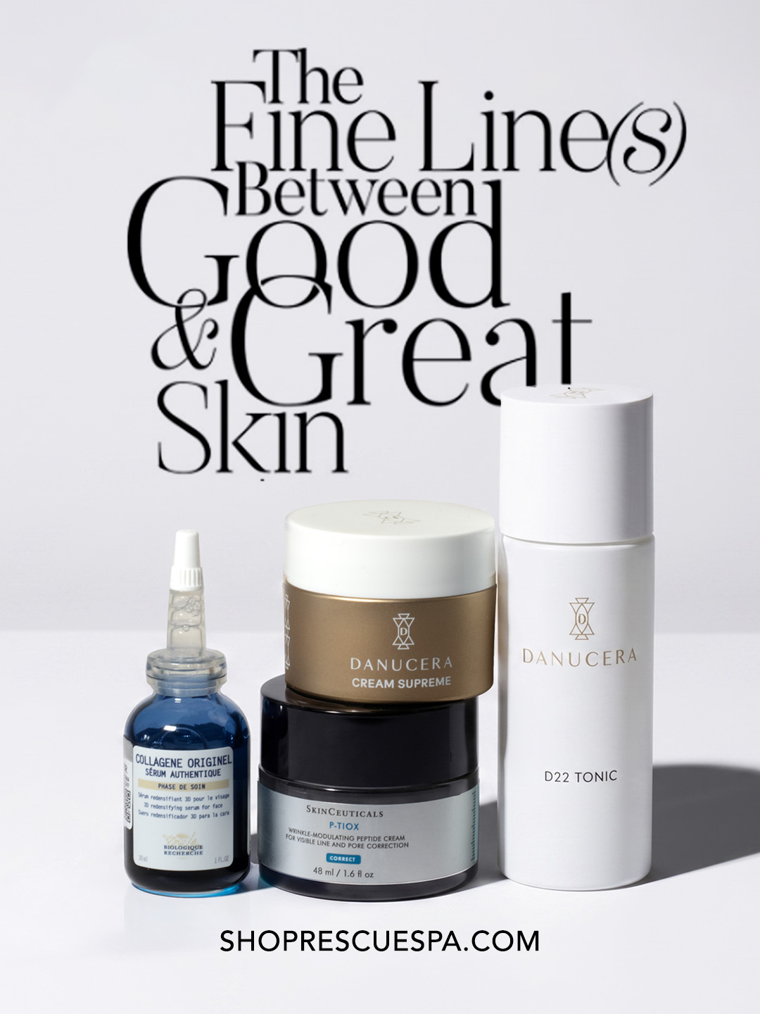 Rescue Spa Facebook ad: Fine lines don't stand a chance against this…