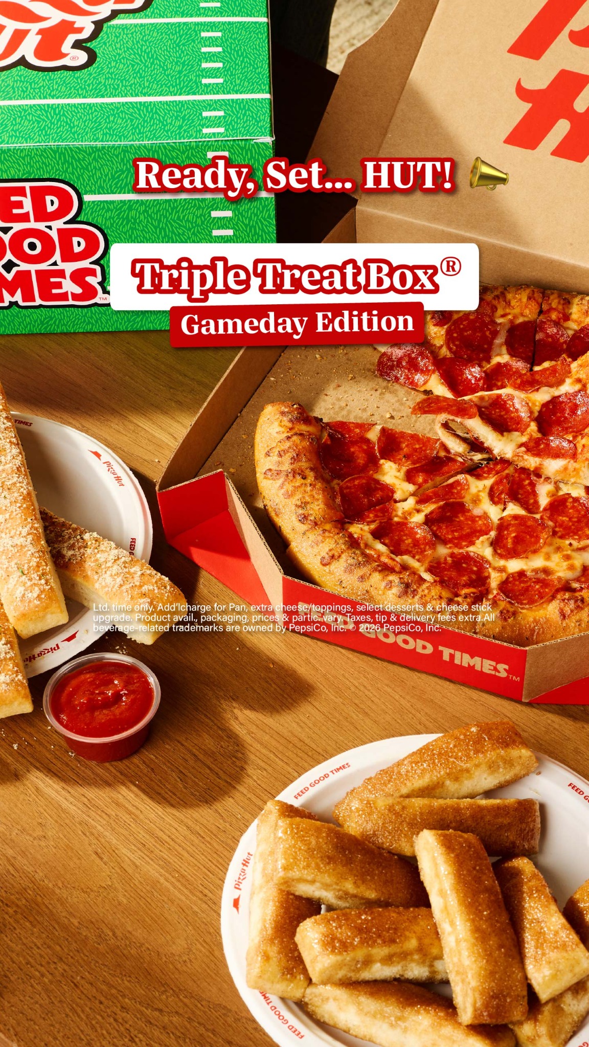 Pizza Hut Facebook ad