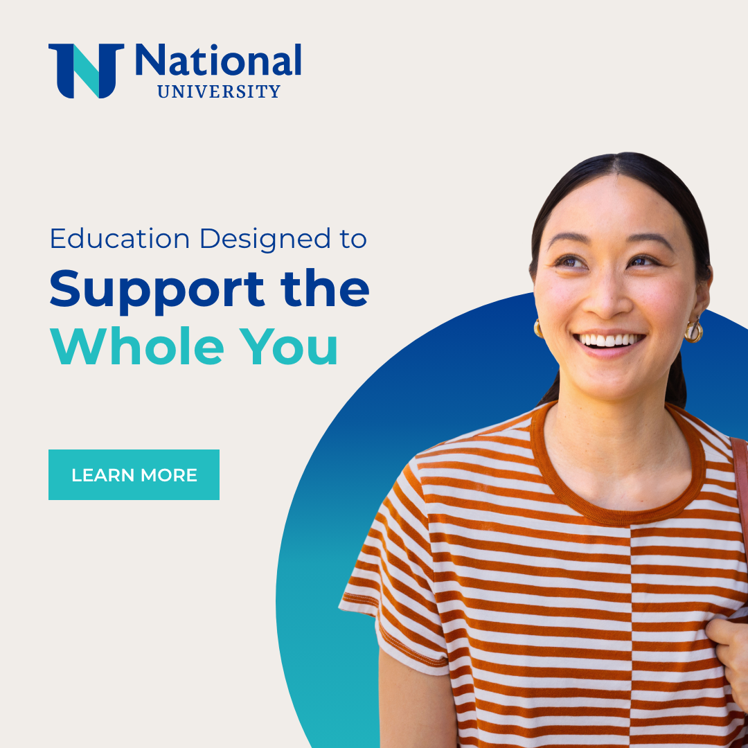 National University Facebook ad