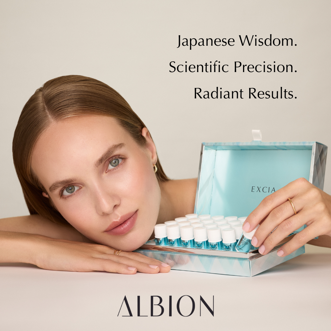 Albion Skincare Facebook ad