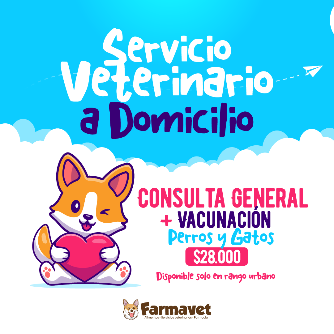 Farmavet Facebook ad: Solicita Información